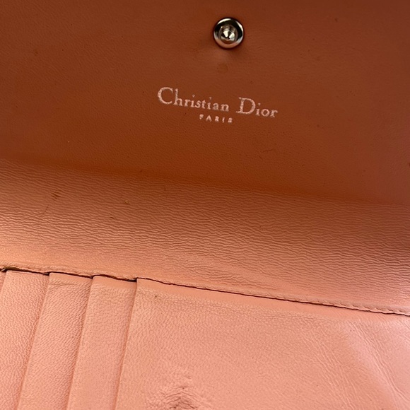 Dior Light Pink Leather Diorama Elancee Flap Wallet - Picture 6 of 13